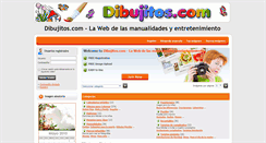 Desktop Screenshot of dibujitos.com